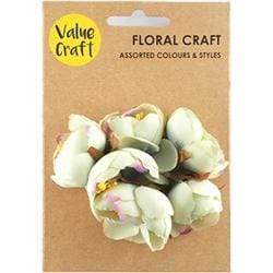 AussieSuperStore Art & Craft Essentials Fabric Peony Flowers Fabric Peony Flowers | Artificial Flower Party Decoration 9331468058458 FCFL07